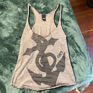 Obey racerback tank